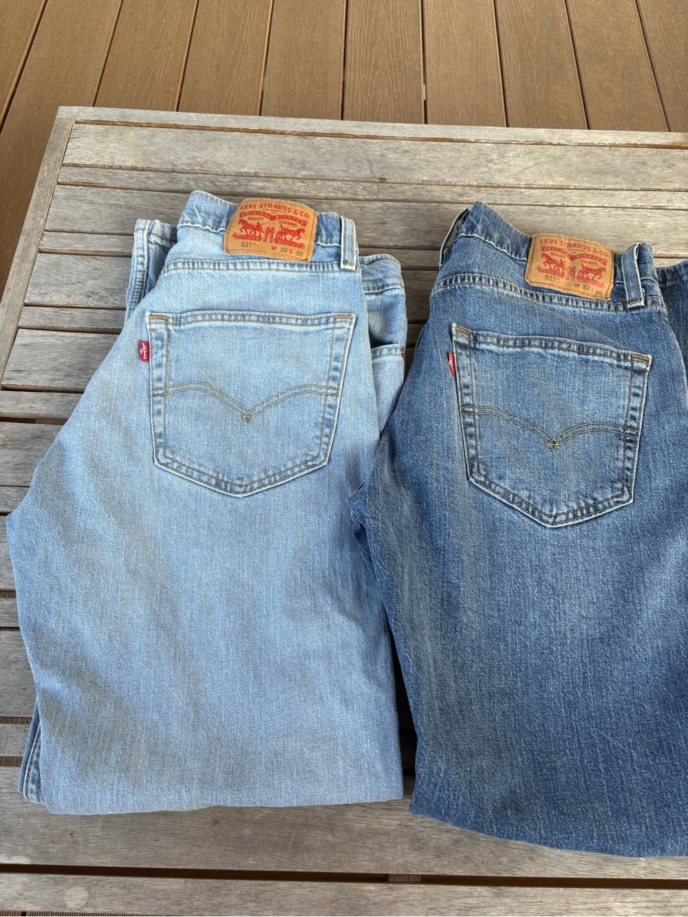Levi’s 527 Slim Bootcut jeans - set of 2
